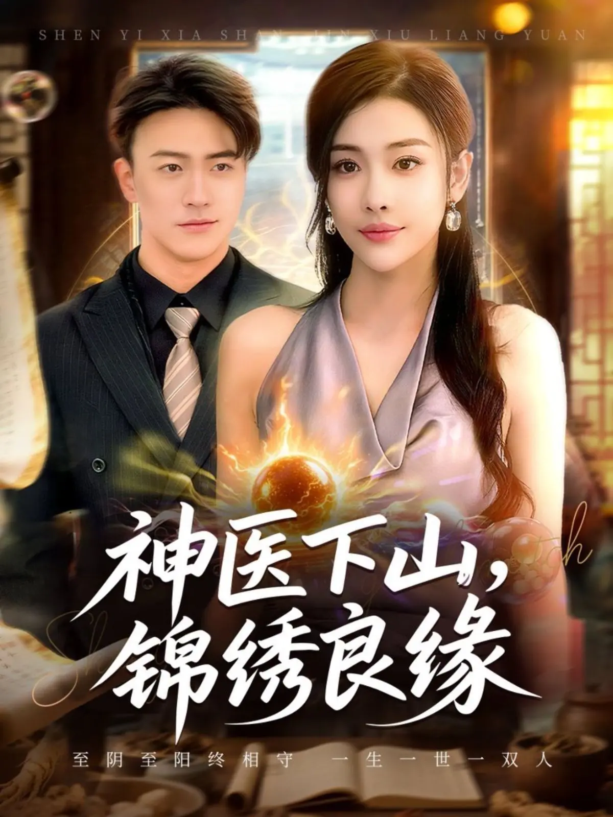 《神医下山锦绣良缘》：绝世神医下山，妙手回春治病救人，成就一段天作之婚！